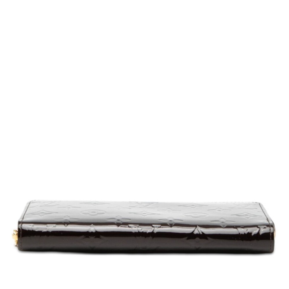 Louis Vuitton Monogram Vernis Zippy Wallet Round Zipper Long M90416 Amarante ... - Picture 3 of 8